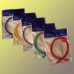 OEM - Patch cord FTP cat5e 1,5M černý