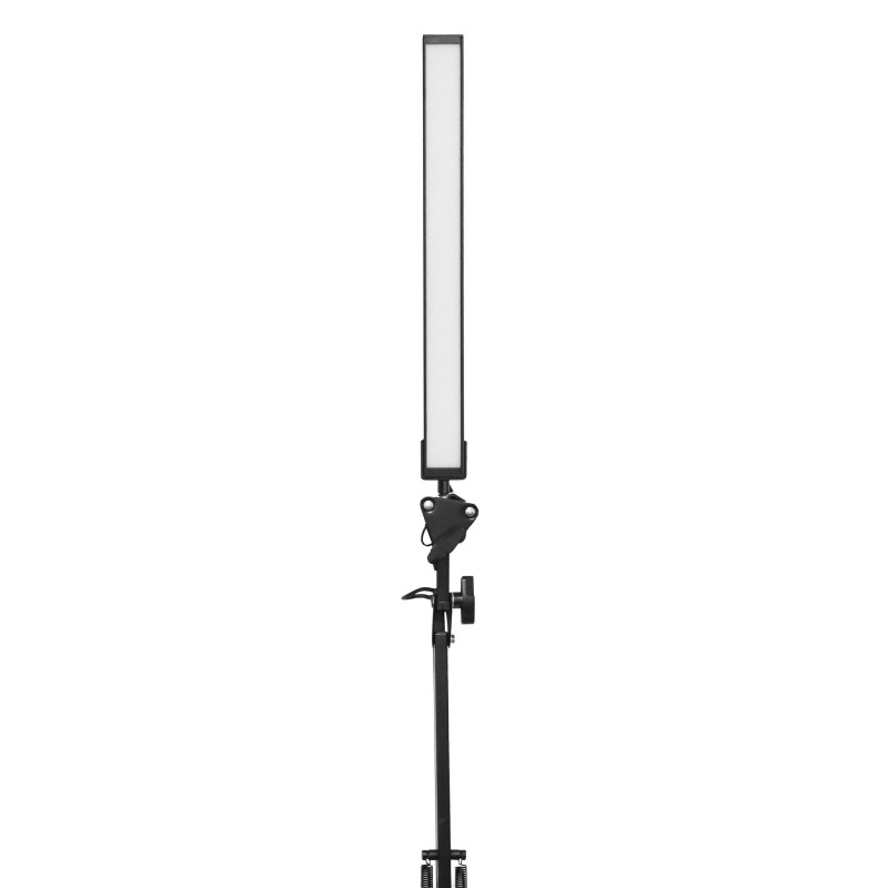 FELLOWES - Platinet PDLD10 stolná LED lampa Flexy 10W stmievateľná s klipom, 1 rameno, čierna