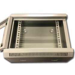 10'' rack jednodielny 6U/140 DATACOM Šedý Skl.dv.