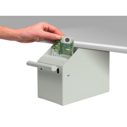 Sejf pre predajné miesta SAFESCAN 4100W, biely