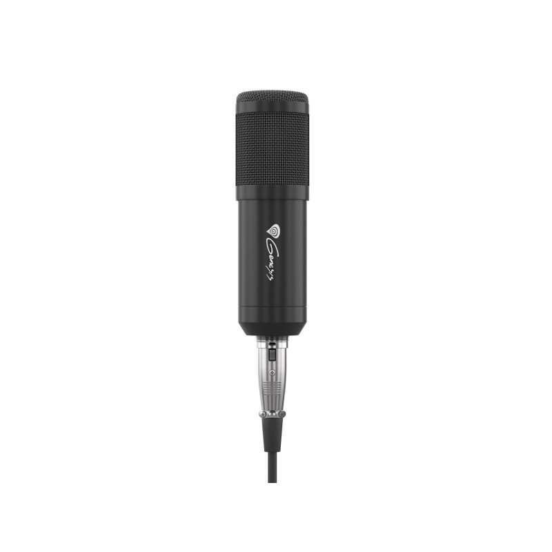 Streamovací mikrofón Genesis Radium 300, XLR, kardioidná polarizácia, ohybné rameno, pop-filter