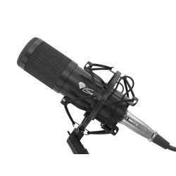Streamovací mikrofón Genesis Radium 300, XLR, kardioidná polarizácia, ohybné rameno, pop-filter