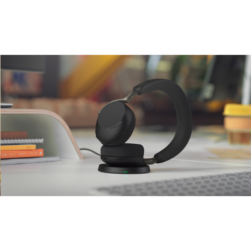Jabra Evolve3 75, MS, Link390c, Black, WLC Chrg