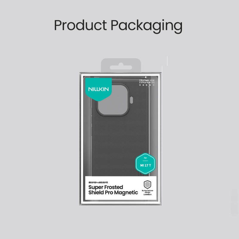 Nillkin Super Frosted PRE Magnetic Zadný Kryt pre Xiaomi 17T Black