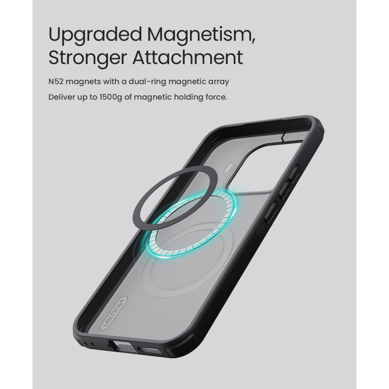 Nillkin Super Frosted PRE Magnetic Zadný Kryt pre Xiaomi 17T Black