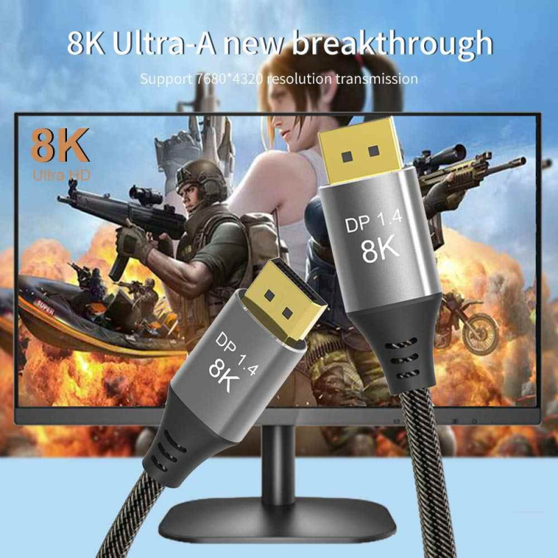 PremiumCord 8K DP1.4 2m