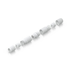 Ubiquiti UACC-RJ45-Coupler-C6A-Outdoor, RJ45 Inline Coupler Outdoor, 2-Pack