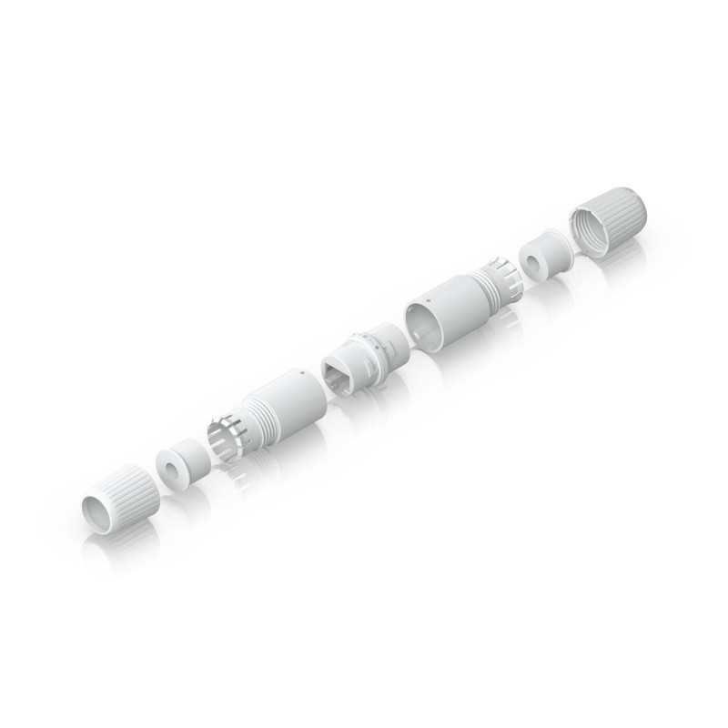 Ubiquiti UACC-RJ45-Coupler-C6A-Outdoor, RJ45 Inline Coupler Outdoor, 2-Pack