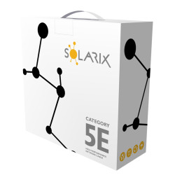 Instalačný kábel Solarix CAT5E UTP PE Fca vonkajší 100m/box SXKD-5E-UTP-PE