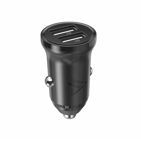 AUTONABÍJAČKA CL-02, 4,8 A, 2x USB-A ČIERNA