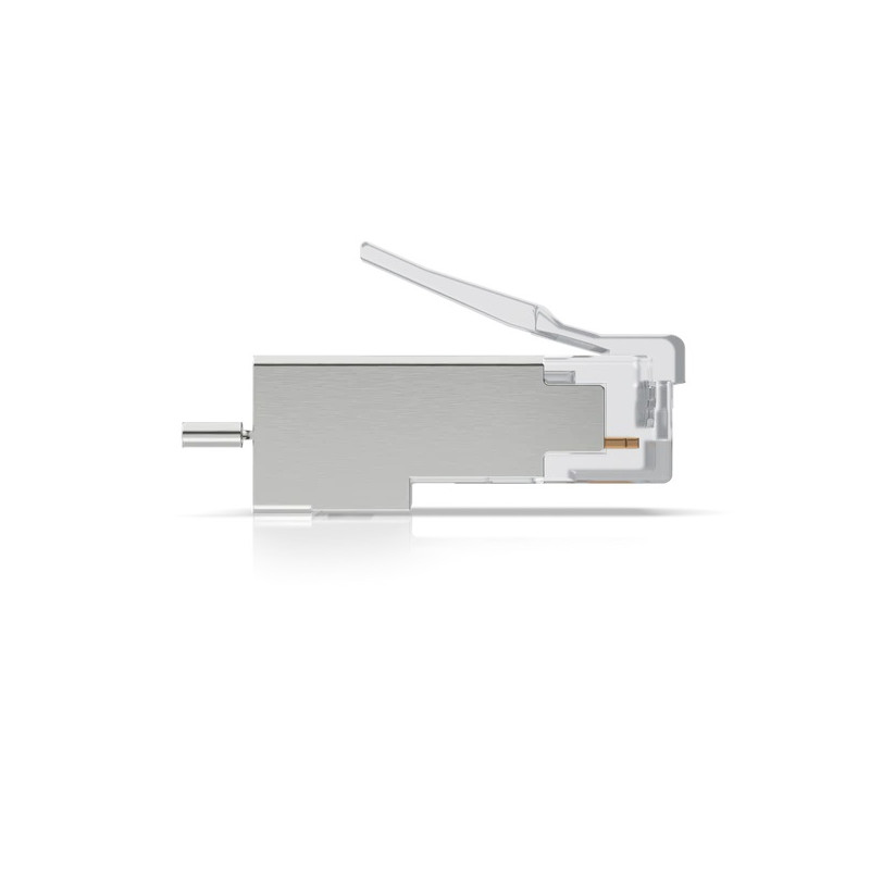Ubiquiti UISP-Connector-SHD - STP RJ45 konektor, Cat5, 8p8c, drôt, pozlátený, AWG24 (100ks)