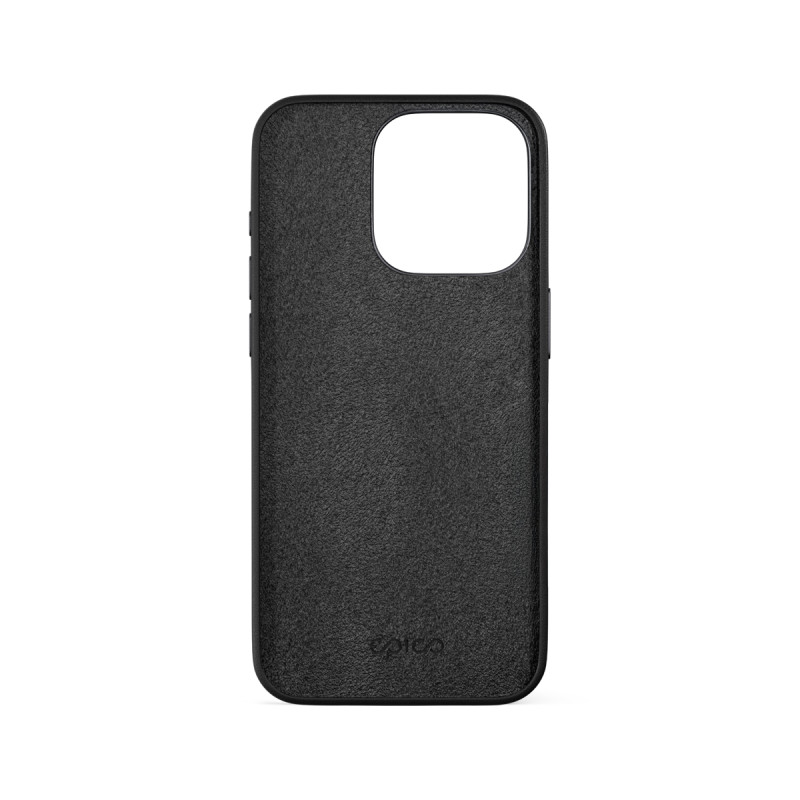 Epico Mag+ kožený kryt iPhone 16 Pro Max - čierna