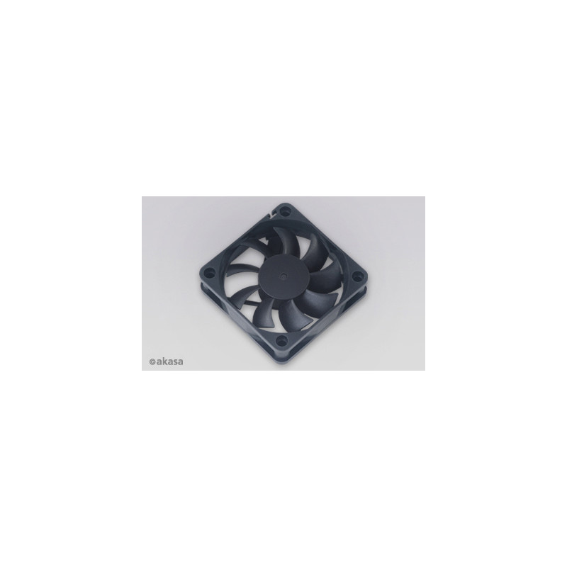 prídavný ventilátor Akasa 60x60x15 black