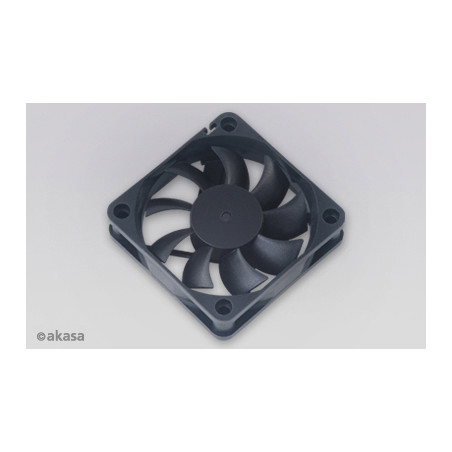 prídavný ventilátor Akasa 60x60x15 black