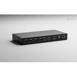i-tec USB-C KVM Docking station pre 3 Hosts, Dual Display, 2x Power Delivery (1x 92W/2x 65W)