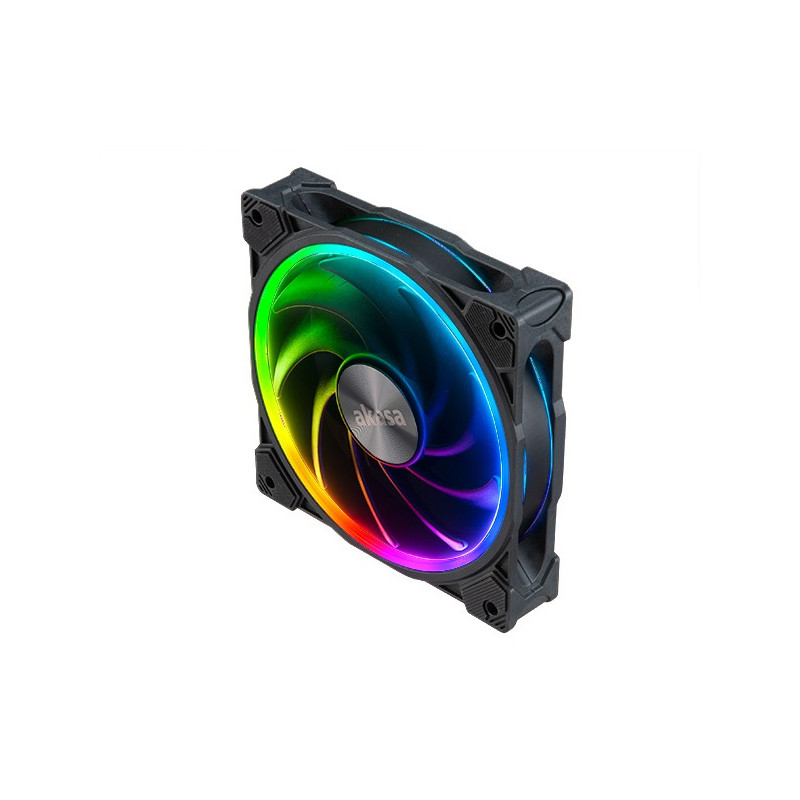 prídavný ventilátor Akasa SOHO AR LED 12 cm RGB