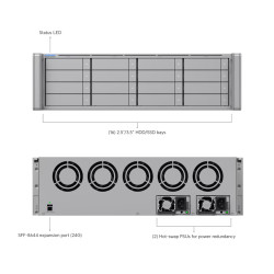 UBIQUITI ENTERPRISE - Ubiquiti UACC-ESE-16 - UniFi Enterprise Storage Expansion