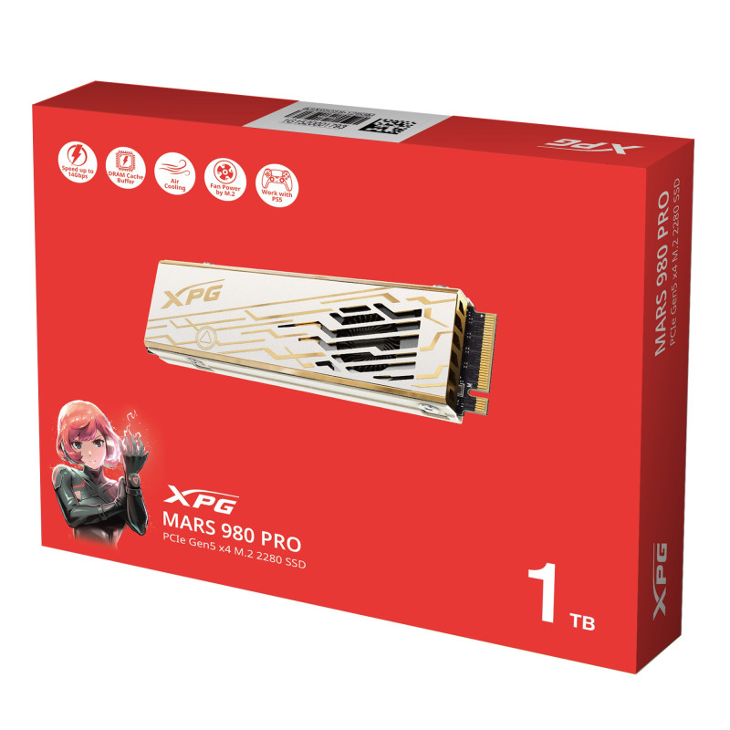 ADATA SSD 1TB XPG MARS 980 PRO Gen5x4