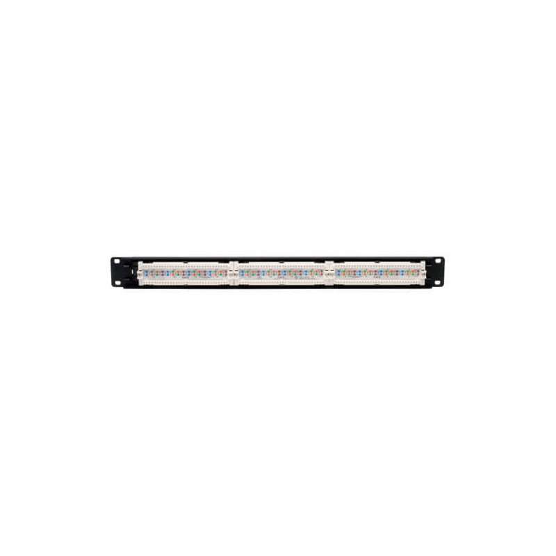 EATON - Patch panel pre montáž do čajky 1U, 24x Cat6/Cat5, 568B, RJ45 Ethernet