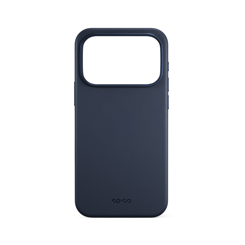 Epico Leather Mag+ Case iPhone 17 Pro Max - modrá