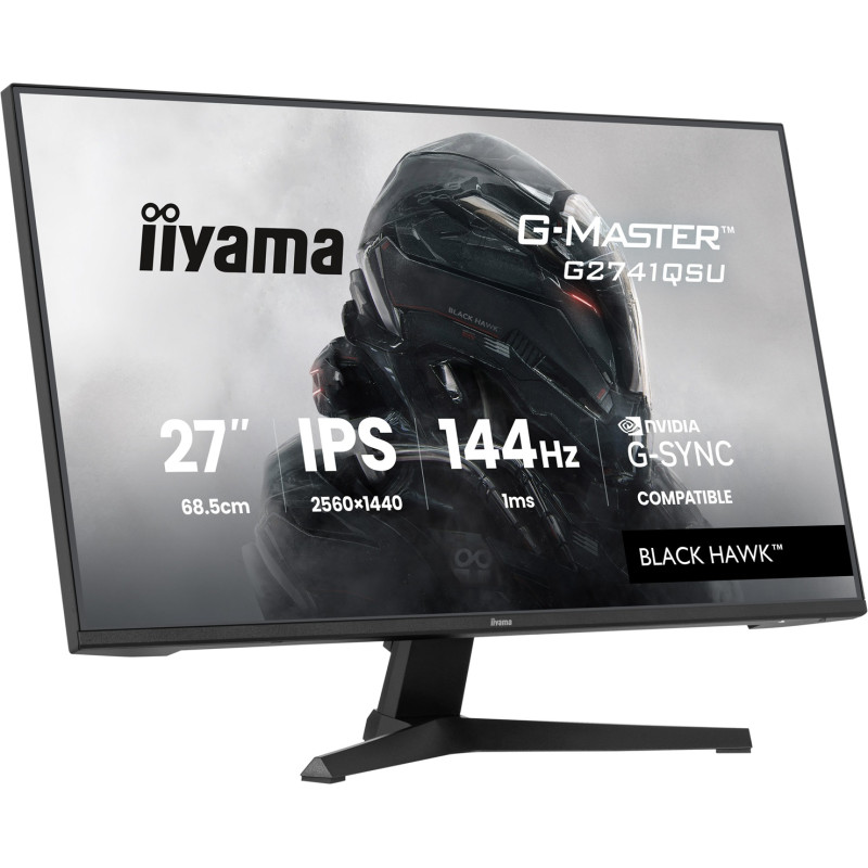 iiyama G-Master/G2741QSU-B1/27''/IPS/QHD/144Hz/1ms/Čierna/3R