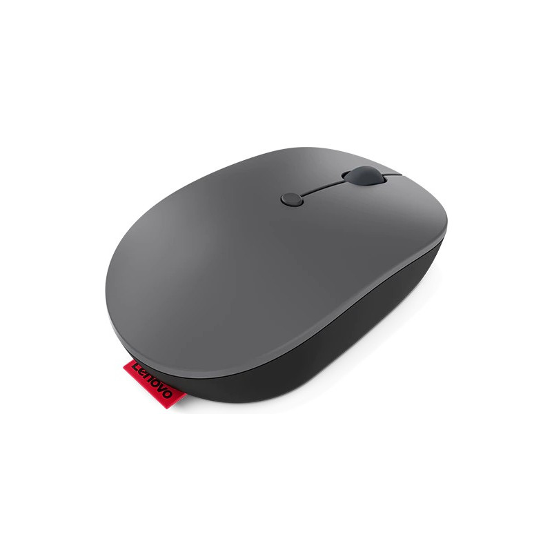 Lenovo Go/Ergonomická/Blue Track/2 400 DPI/Bezdrôtová USB/Čierna-šedá