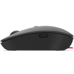 Lenovo Go/Ergonomická/Blue Track/2 400 DPI/Bezdrôtová USB/Čierna-šedá