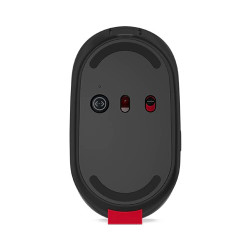 Lenovo Go/Ergonomická/Blue Track/2 400 DPI/Bezdrôtová USB/Čierna-šedá
