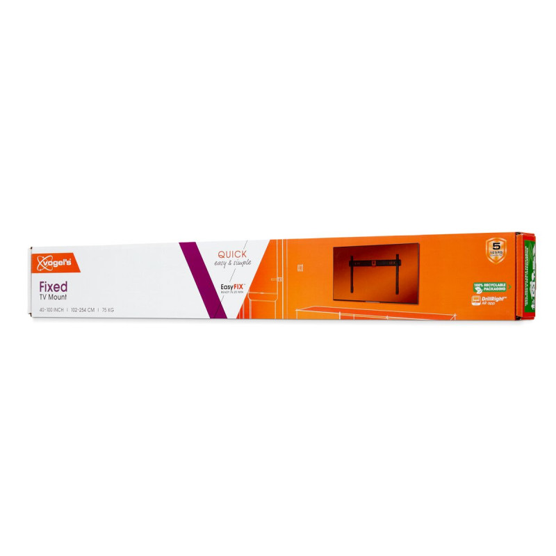 VOGELS - Vogel's TVM 1603, fixný TV držiak pre obrazovky 40-100'', 75 kg