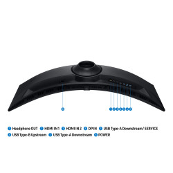 Samsung Odyssey G9/LS49FG910EUXEN/49''/VA/5120x1440/144Hz/1ms/Black/2R