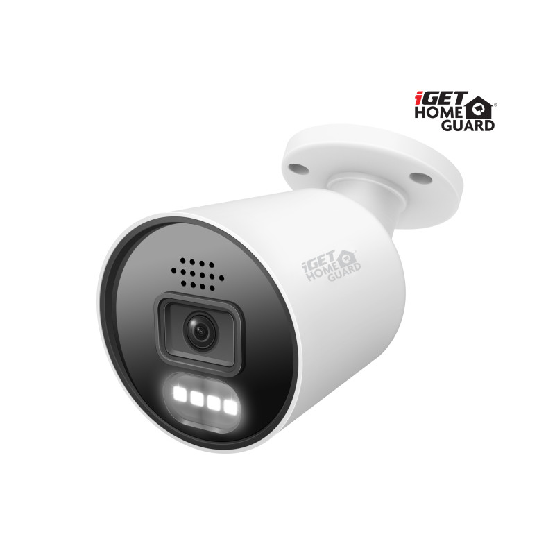 iGET HGNHK942CAM - MegaHD 6K PoE IP kamera, SMART AI detekcia, IP67, zvuk, nočný prísvit 40m, ONVIF