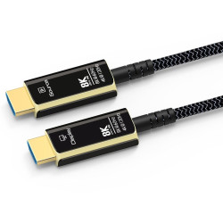 PremiumCord Ultra High Speed HDMI 2.1 optický fiber kábel 8K @ 60Hz, pozlátené 10m