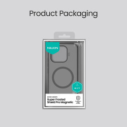 Nillkin Super Frosted PRE Magnetic Zadný Kryt pre Xiaomi 17T Transparent Black