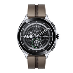 Xiaomi Watch 2 Pre 4G LTE/46mm/Silver/Elegant Band/Brown