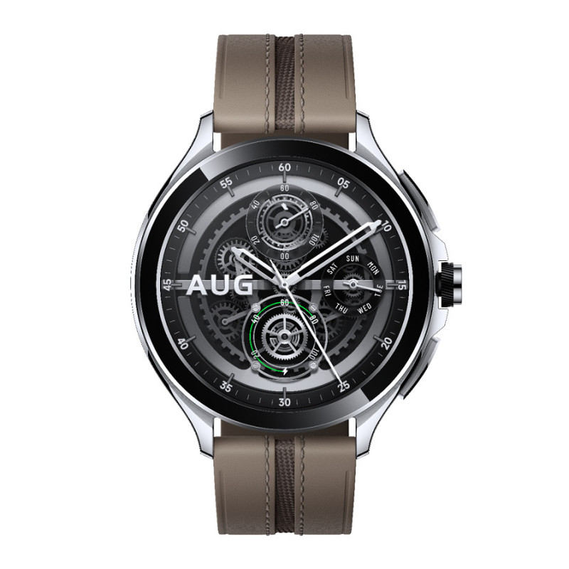 Xiaomi Watch 2 Pre 4G LTE/46mm/Silver/Elegant Band/Brown