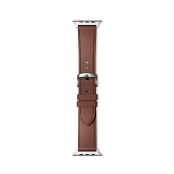 Epico Watch Strap Leather 42/44/45/46/49 - hnedá