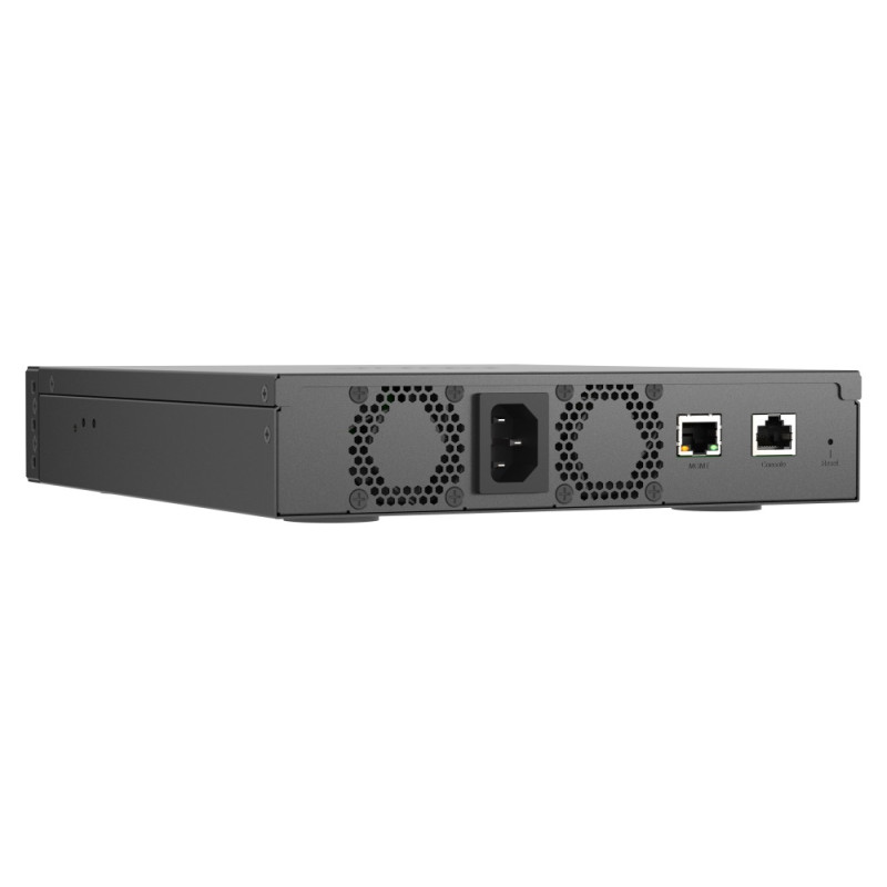 QNAP riadený switch QSW-M7308R-4X (4x 100GbE porty + 8x 25GbE porty, polovičná šírka)
