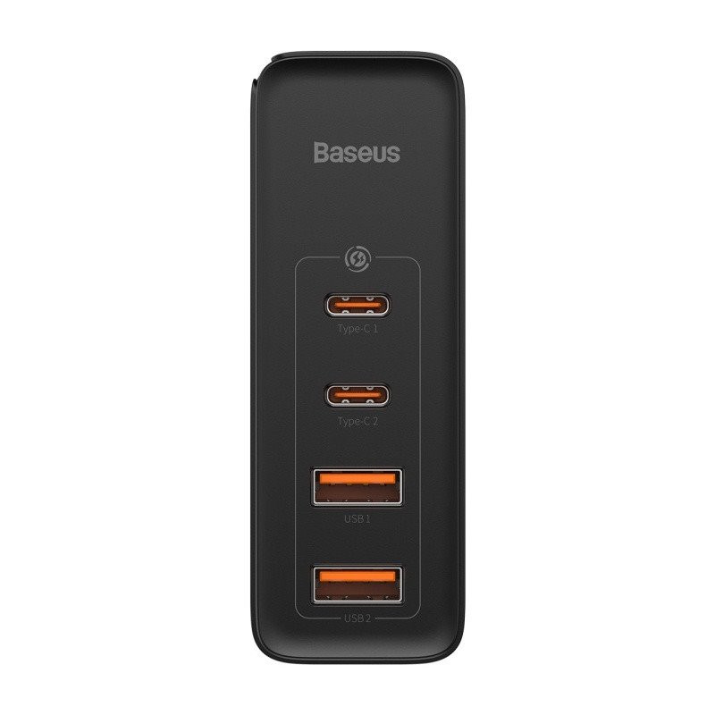 NONAME - Baseus CCGAN2P-L01 GaN2 Pro Quick Nabíjačka 2xUSB + 2xUSB-C 100W Black