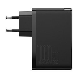 NONAME - Baseus CCGAN2P-L01 GaN2 Pro Quick Nabíjačka 2xUSB + 2xUSB-C 100W Black