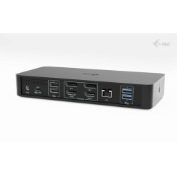 i-tec Universal Intelligent Dual Display Docking Station, Power Delivery 100W