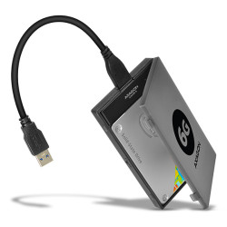 AXAGON ADSA-1S6, USB 3.2 Gen 1 - SATA 6G SSD/HDD adaptér vr. 2.5'' púzdra