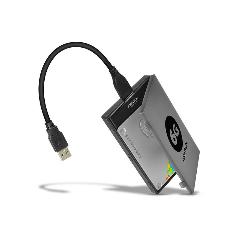 AXAGON ADSA-1S6, USB 3.2 Gen 1 - SATA 6G SSD/HDD adaptér vr. 2.5'' púzdra