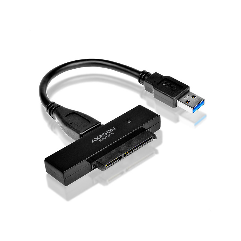 AXAGON ADSA-1S6, USB 3.2 Gen 1 - SATA 6G SSD/HDD adaptér vr. 2.5'' púzdra
