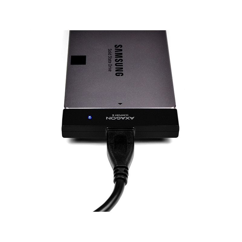 AXAGON ADSA-1S6, USB 3.2 Gen 1 - SATA 6G SSD/HDD adaptér vr. 2.5'' púzdra