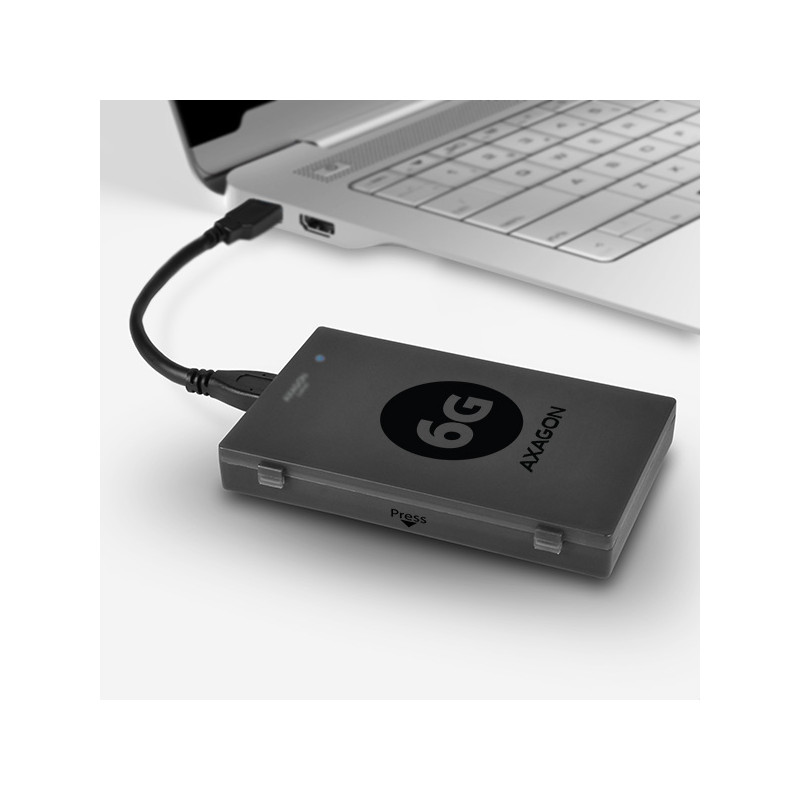 AXAGON ADSA-1S6, USB 3.2 Gen 1 - SATA 6G SSD/HDD adaptér vr. 2.5'' púzdra
