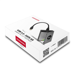 AXAGON ADSA-1S6, USB 3.2 Gen 1 - SATA 6G SSD/HDD adaptér vr. 2.5'' púzdra