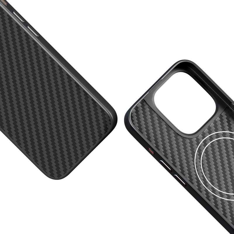 Epico Mag+ Hybrid Carbon kryt iPhone 15 Pro Max