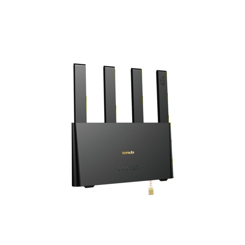 Tenda 4G08 WiFi AC1200 4G+ LTE Mesh router, 2x Gigabit WAN/LAN, IPv6, VPN, LTE Cat.6, CZ App