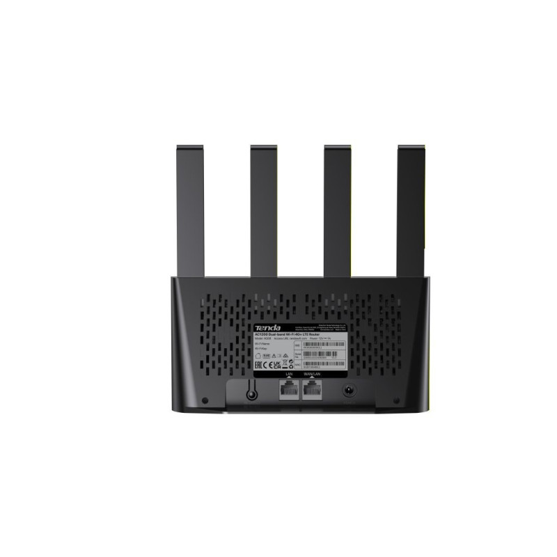 Tenda 4G08 WiFi AC1200 4G+ LTE Mesh router, 2x Gigabit WAN/LAN, IPv6, VPN, LTE Cat.6, CZ App