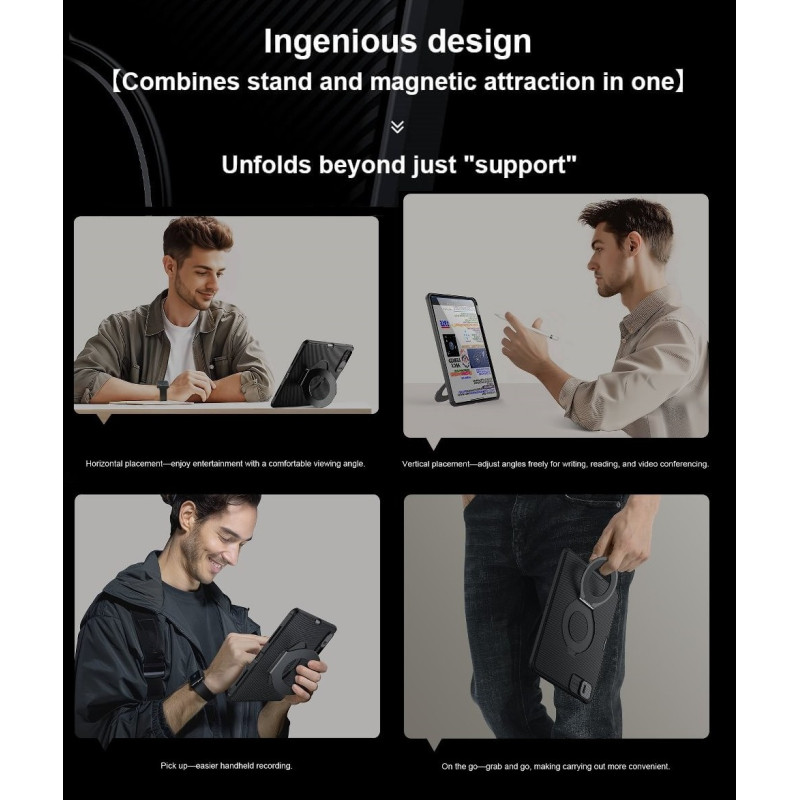 Nillkin CamShield Pad Zadný Kryt pre iPad Pro 13 2024 Black